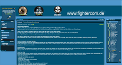 Desktop Screenshot of fightercom.de
